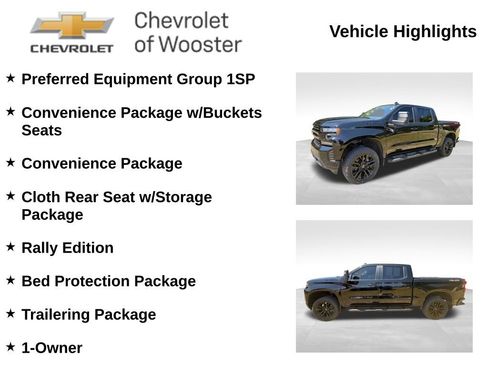 Used 2021 Chevrolet Silverado 1500 RST w/ Rally Edition AWD/4WD image 2