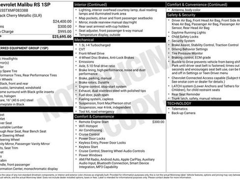 Used 2021 Chevrolet Malibu RS FWD image 7