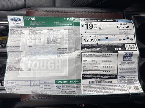Certified 2023 Ford F150 Lariat w/ Max Trailer Tow Package AWD/4WD image 28