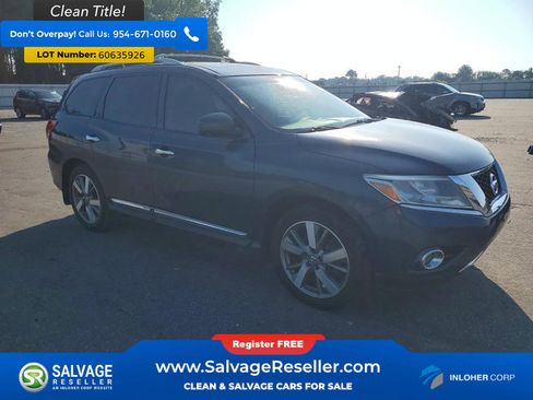 Used 2013 Nissan Pathfinder Platinum w/ Platinum Premium Pkg FWD image 5