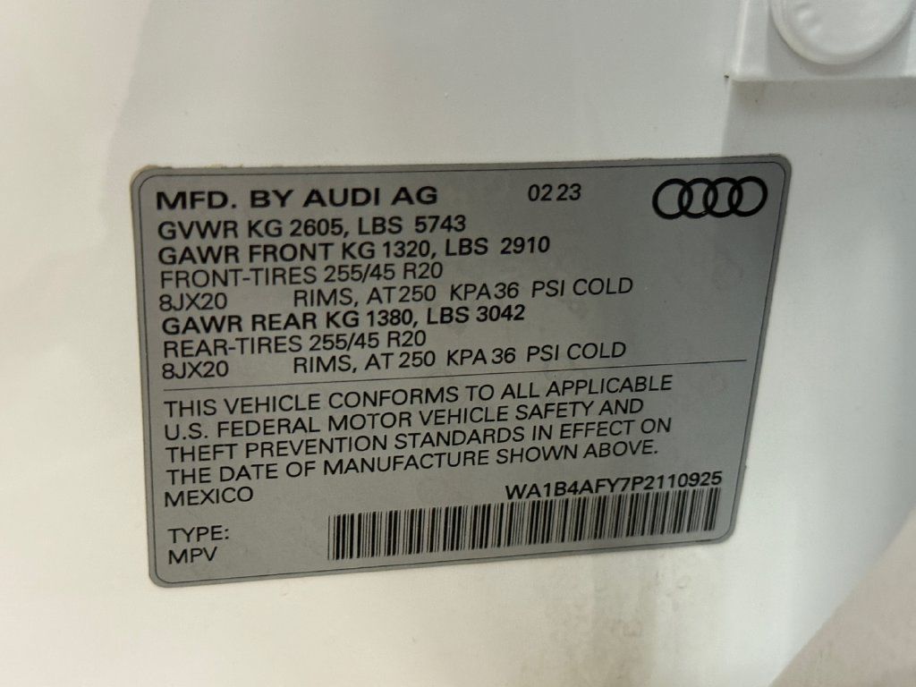 Used 2023 Audi SQ5 Premium Plus w/ Premium Plus Package AWD/4WD image 28
