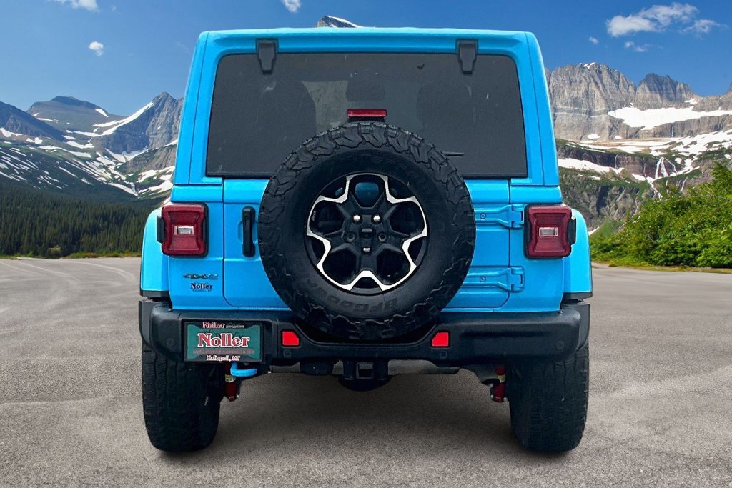 Used 2021 Jeep Wrangler Unlimited Rubicon 4xe w/ Steel Bumper Group AWD/4WD image 4