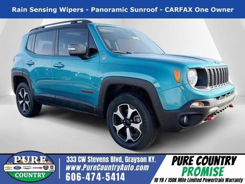 Used 2021 Jeep Renegade Trailhawk w/ Sun & Sound Group image 1