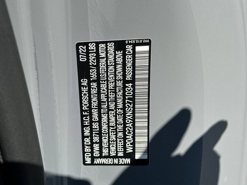 Certified 2022 Porsche 911 GT3 RWD image 45