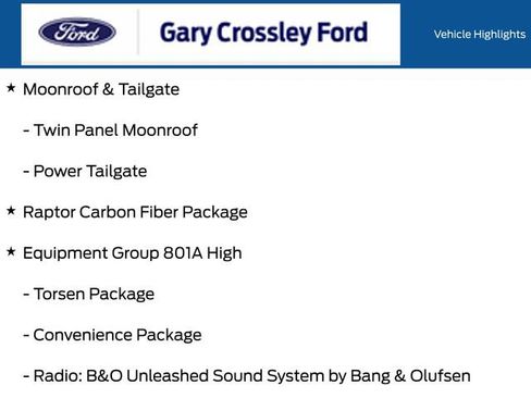 Used 2022 Ford F150 Raptor w/ Equipment Group 801A High AWD/4WD image 26