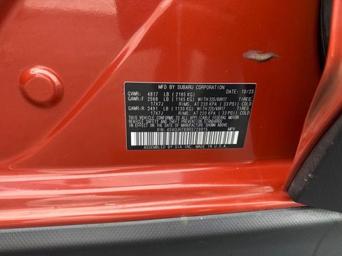 Used 2024 Subaru Crosstrek 2.5i Wilderness w/ Crosstrek Mirror Package image 30