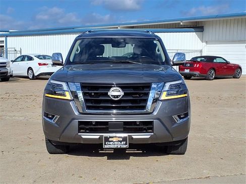 Used 2021 Nissan Armada Platinum w/ Captain's Chairs Package image 2