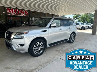 Used 2021 Nissan Armada SL w/ Captain's Chairs Package
