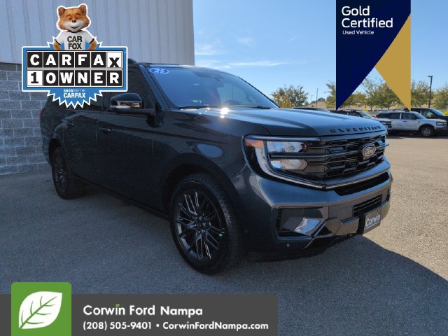 Certified 2025 Ford Expedition Max Platinum w/ Stealth Performance Package AWD/4WD 360° Tour
