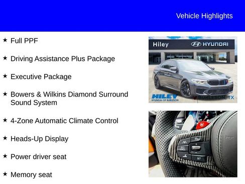 Used 2018 BMW M5 w/ Executive Package AWD/4WD image 9