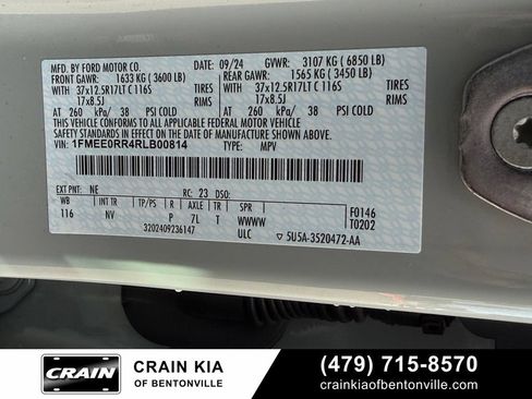 Used 2024 Ford Bronco Raptor w/ Interior Carbon Fiber Pack 6 AWD/4WD image 35