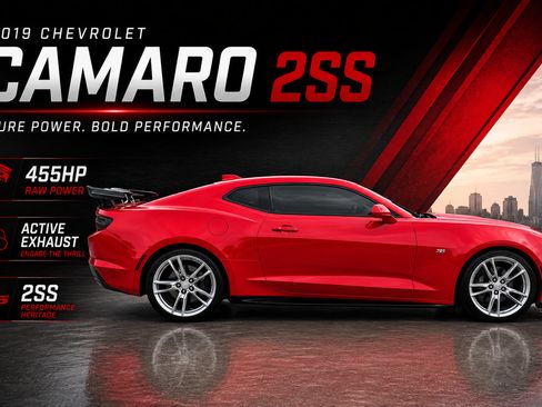 Used 2019 Chevrolet Camaro SS RWD image 17