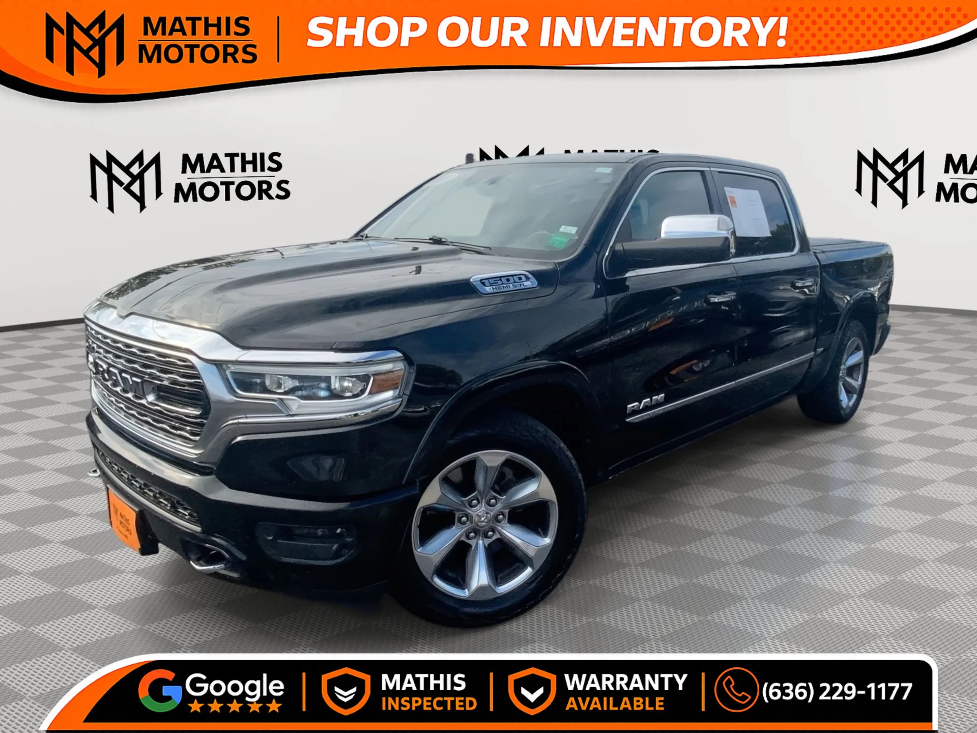 Used 2019 RAM 1500 Limited AWD/4WD image 1