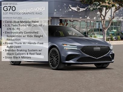 New 2026 Genesis G70 3.3T Prestige