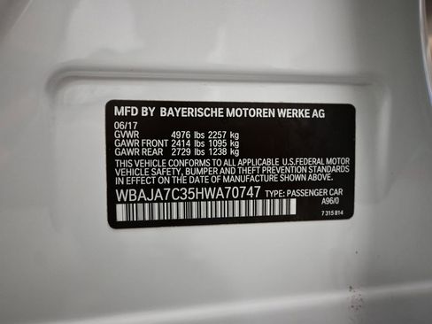 Used 2017 BMW 530i xDrive image 53