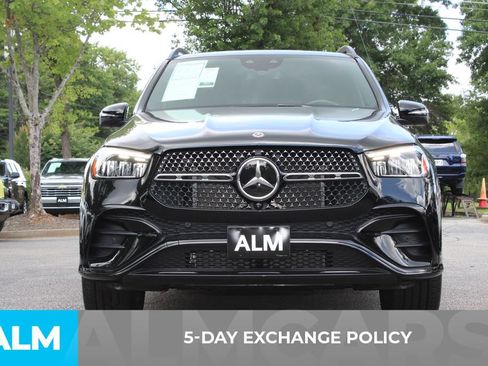 Used 2025 Mercedes-Benz GLE 450e 4MATIC w/ AMG Line Exterior image 3