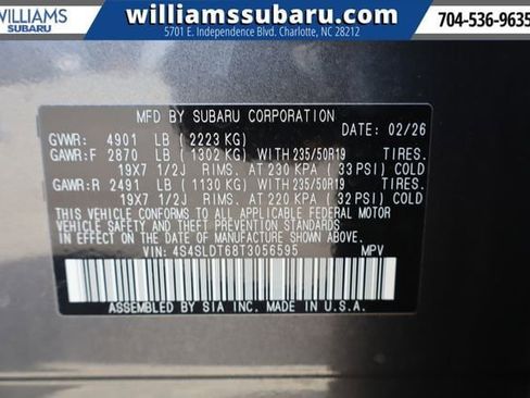 New 2026 Subaru Forester Touring w/ Touring Package AWD/4WD image 25