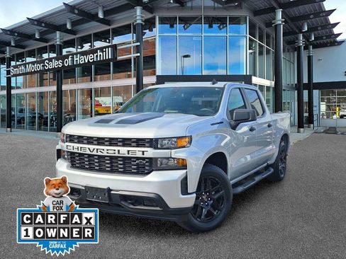 Used 2022 Chevrolet Silverado 1500 Custom w/ Rally Edition AWD/4WD image 1