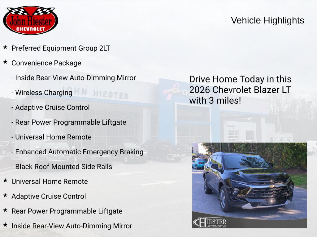 New 2026 Chevrolet Blazer LT w/ Convenience Package FWD image 5