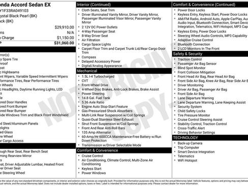 Used 2024 Honda Accord EX image 26