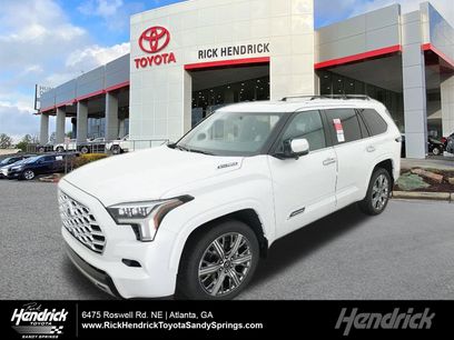 New 2026 Toyota Sequoia Capstone