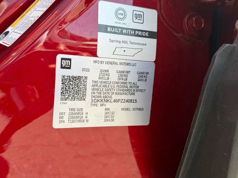 Used 2023 GMC Acadia SLE FWD image 37