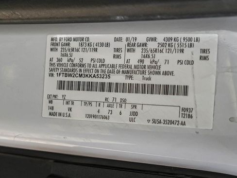 Used 2019 Ford Transit 350 148 Medium Roof RWD image 47