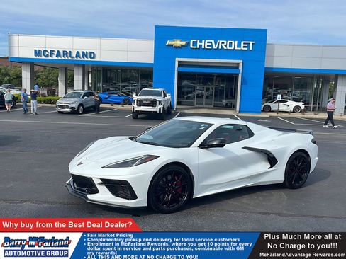 Used 2023 Chevrolet Corvette Stingray Preferred Conv w/ Z51 Performance Package RWD image 1