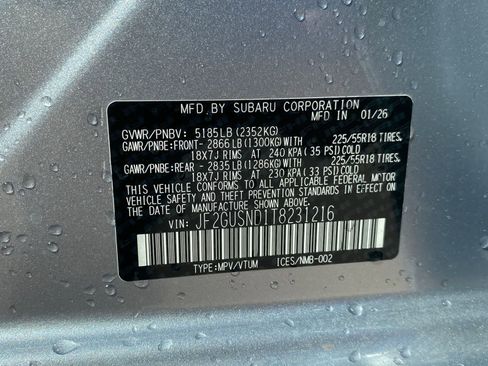 New 2026 Subaru Crosstrek 2.5i Limited image 33