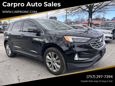 Used 2019 Ford Edge Titanium w/ Equipment Group 301A FWD image 1