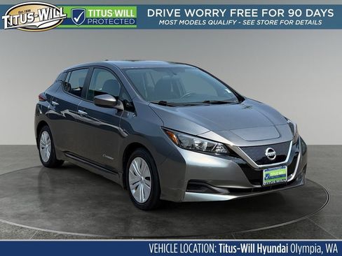 Used 2019 Nissan Leaf S w/ Protection Package FWD image 1