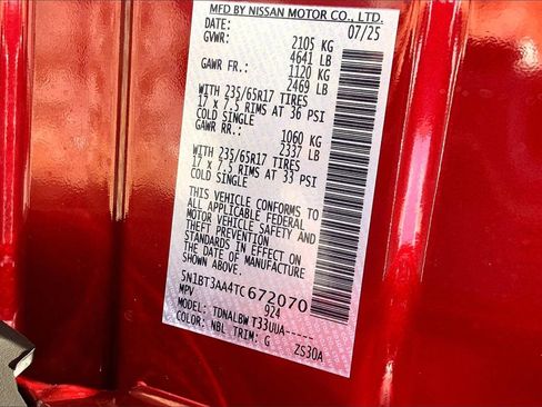 New 2026 Nissan Rogue S image 13