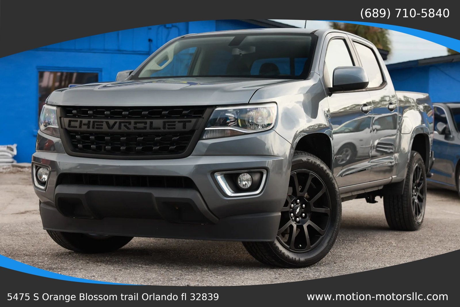 Used 2020 Chevrolet Colorado LT w/ Colorado RST Special Edition RWD image 1