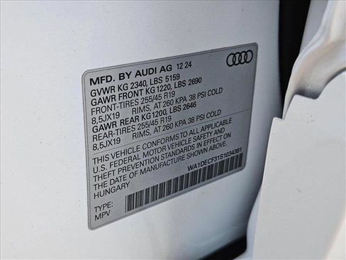 New 2025 Audi Q3 2.0T Premium w/ Convenience Package image 17