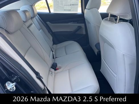 New 2026 MAZDA MAZDA3 2.5 S Sedan w/ Preferred Pkg image 25