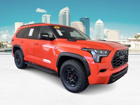 Used 2023 Toyota Sequoia TRD Pro AWD/4WD image 1