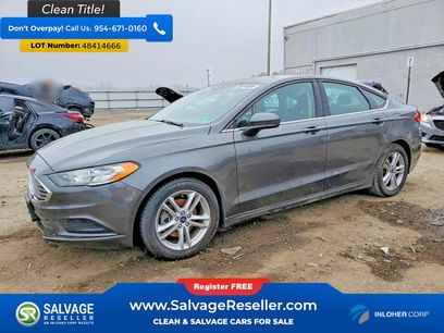 Used 2018 Ford Fusion SE w/ Fusion SE Technology Package