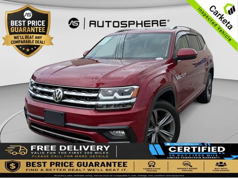 Used 2019 Volkswagen Atlas SEL R-Line AWD/4WD image 1