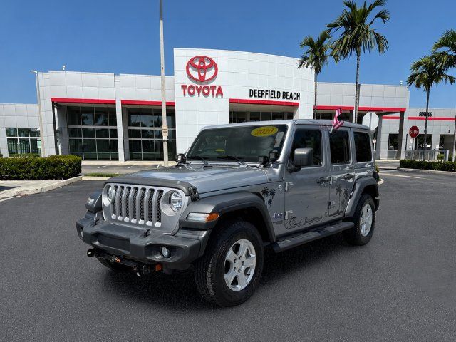 Used 2020 Jeep Wrangler Unlimited Sport S w/ Sun And Sound Package AWD/4WD image 3