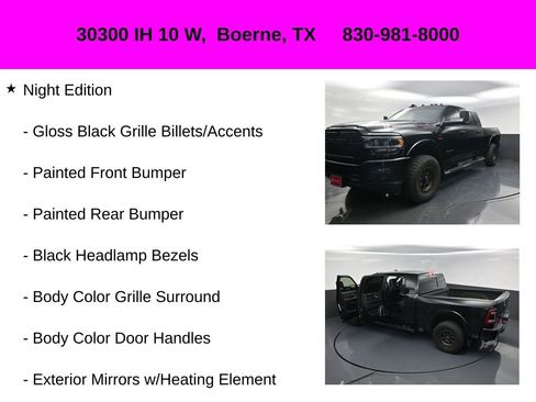 Used 2022 RAM 3500 Laramie w/ Night Edition image 32