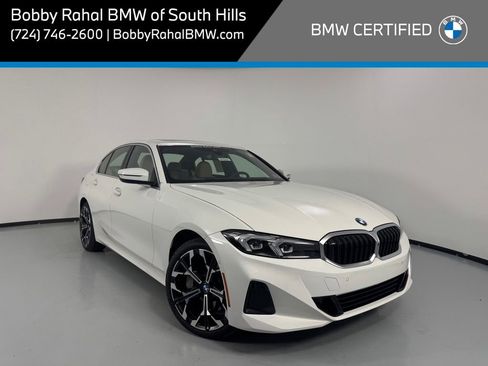 Certified 2025 BMW 330i xDrive Sedan w/ Premium Package AWD/4WD image 1