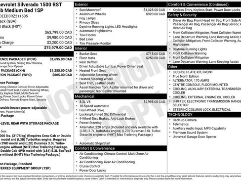 Used 2024 Chevrolet Silverado 1500 RST w/ Convenience Package II AWD/4WD image 2