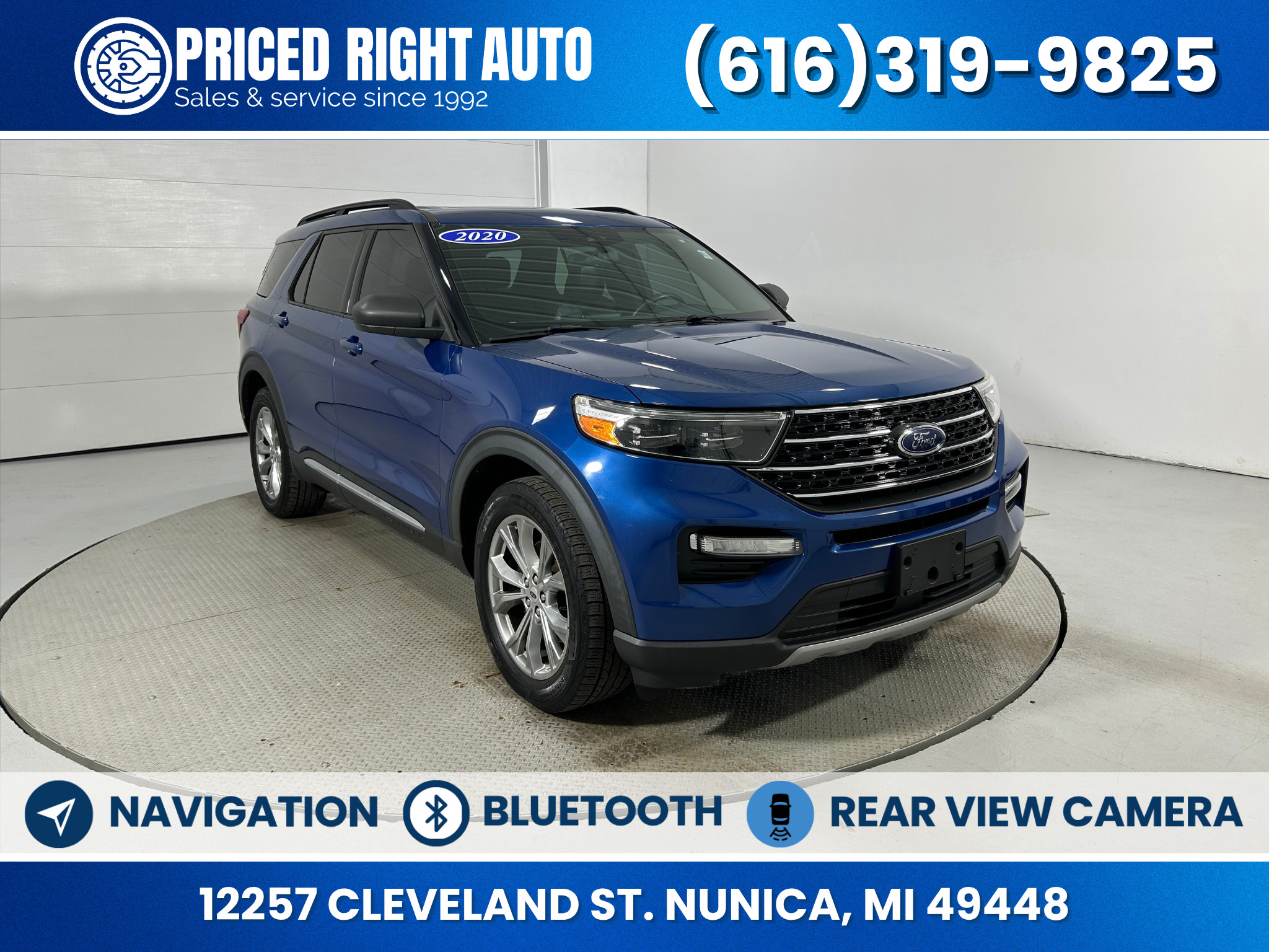 Used 2020 Ford Explorer XLT w/ Equipment Group 202A AWD/4WD image 1