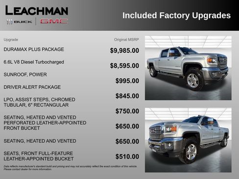 Used 2016 GMC Sierra 2500 SLT w/ Duramax Plus Package image 11