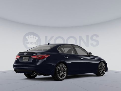 Used 2023 INFINITI Q50 Red Sport 400 w/ Black Opal Edition AWD/4WD image 4