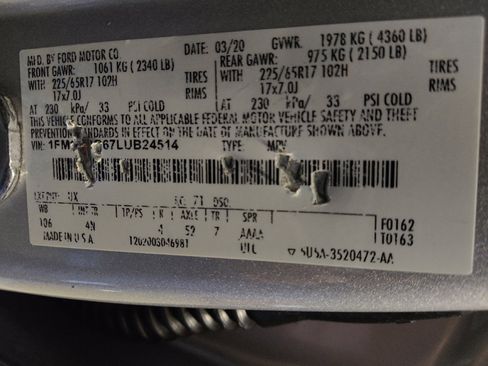 Used 2020 Ford Escape SE FWD image 33