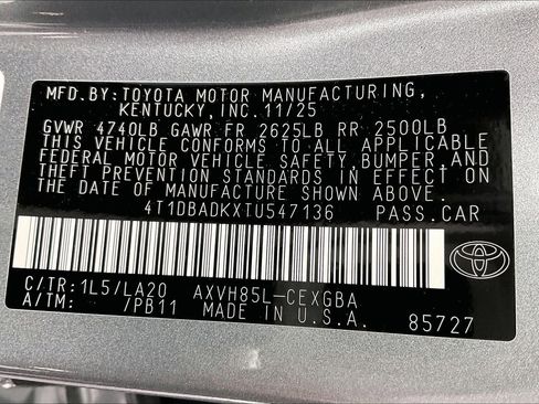 New 2026 Toyota Camry XLE image 20