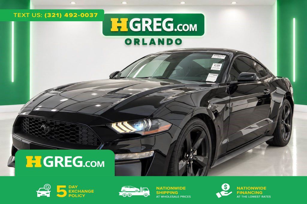 Used 2021 Ford Mustang Coupe w/ Equipment Group 101A RWD image 1
