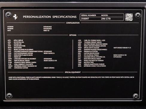 Certified 2024 Ferrari 296 GTB image 94