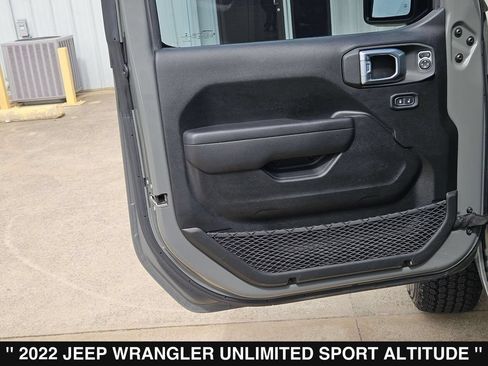 Used 2022 Jeep Wrangler Unlimited Sport AWD/4WD image 14